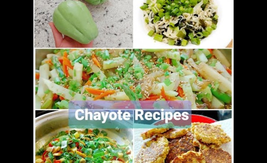 chayote recipes