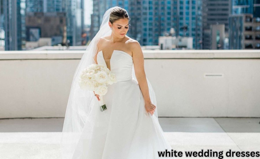 white wedding dresses